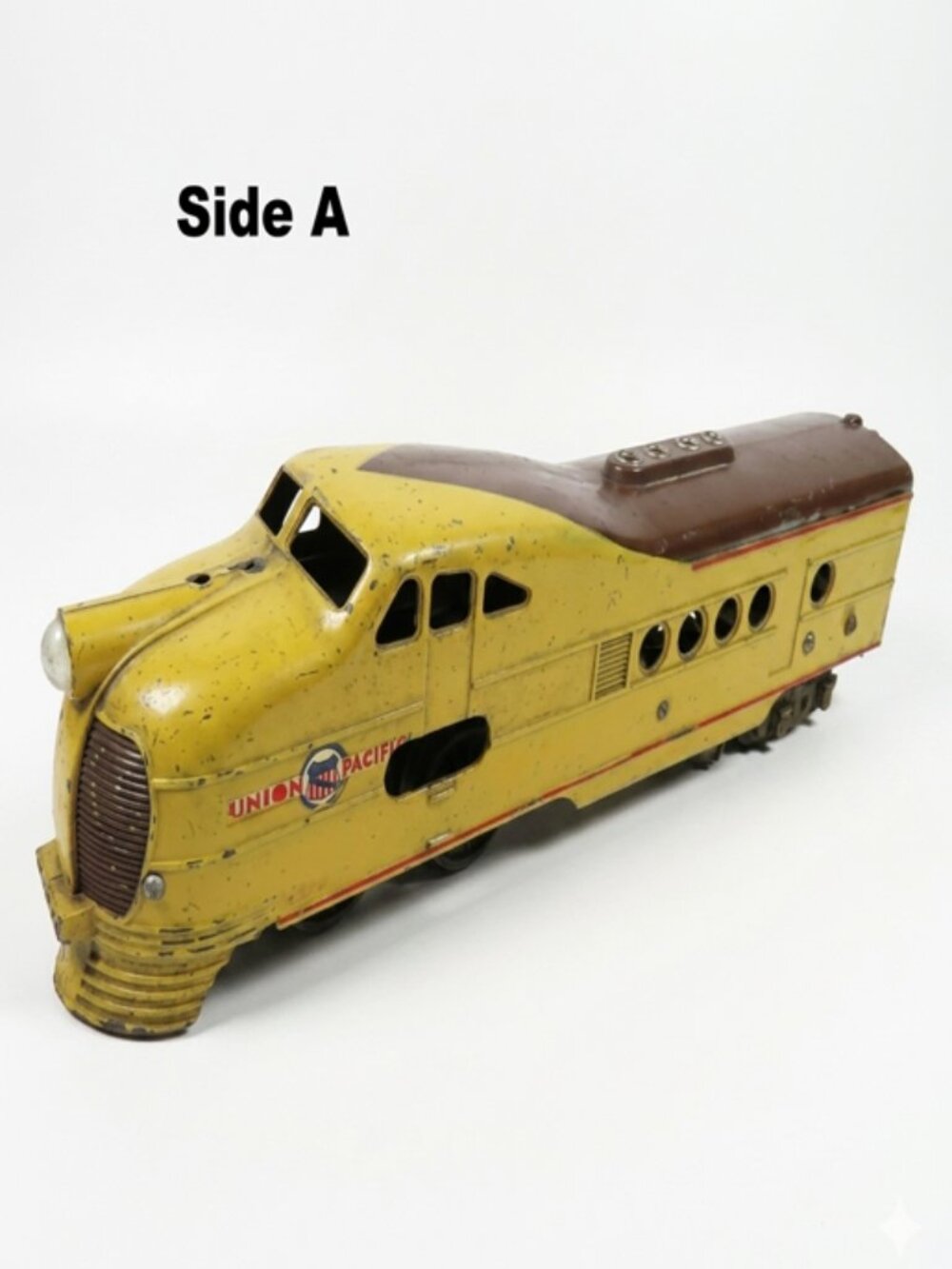 Pre-WWII 30's Union Pacific Train Engine est. #1684 Metal railroad